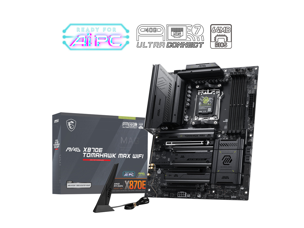 X870E Atx Motherboard - Płyta główna MSI MAG X870E TOMAHAWK
